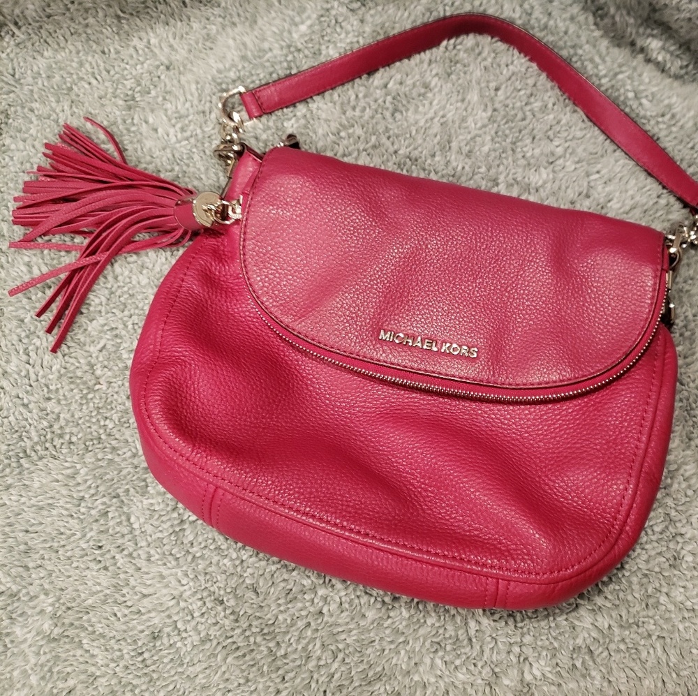 Michael Kors MK Bedford Tassel Convertible Purse